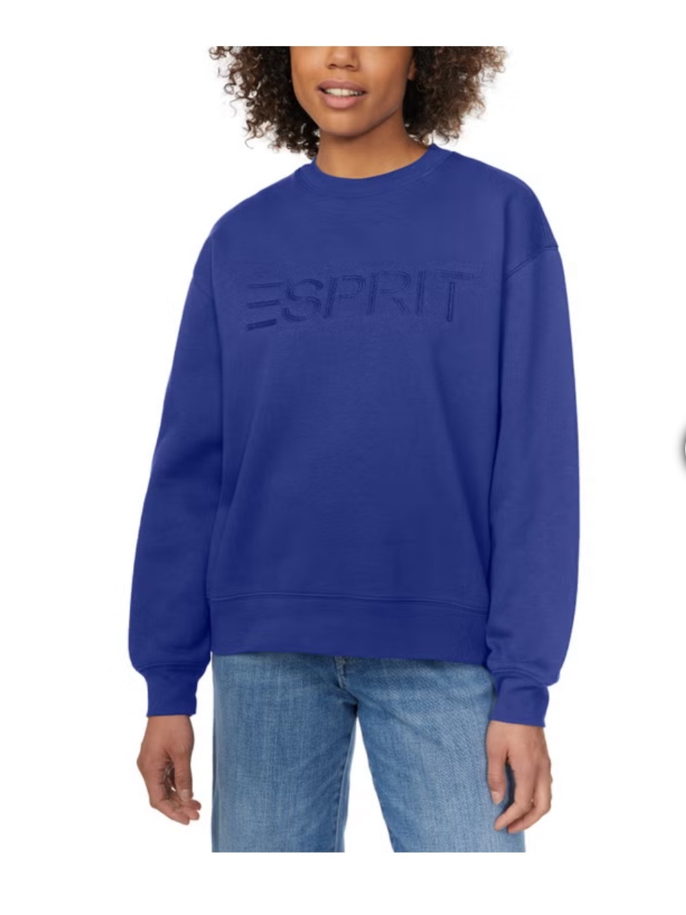 NWT Blue Esprit Costco Sweatshirt S